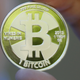 shiny bitcoin